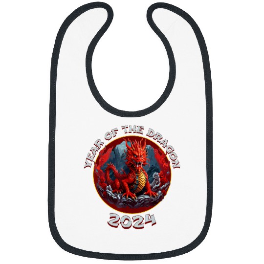 Dragon Pet New Year s Dragon Fiery Bibs