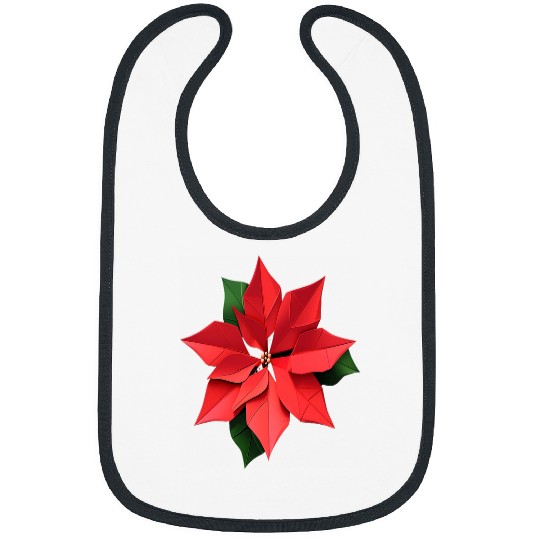 Origami Poinsettia Flower Japanese Art Paper Folding Artist 21 Bibs