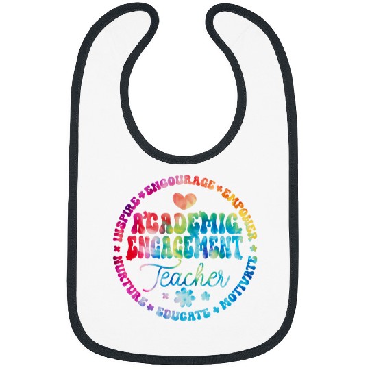 Groovy Academic Engagement Teacher Squad Bibs