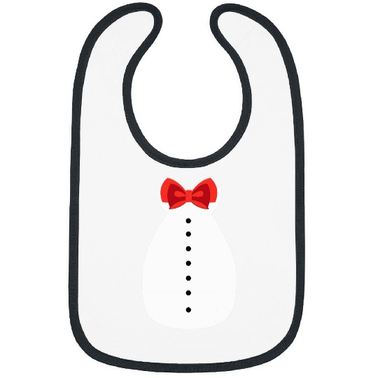 Penguin Pet Costume Tuxedo Halloween 2 Bibs