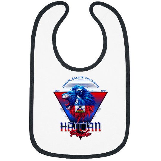 Lion Pet Haiti Lion Logo Haitian Creole Caribbean Isle PortauPrince Bibs