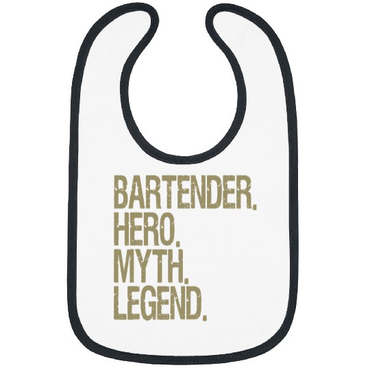 Bartender Job Definition Funny Cocktail Bar Mixologist T Bibs