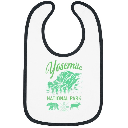 Bear Pet Deer and Bear Yosemite National Park Bibs