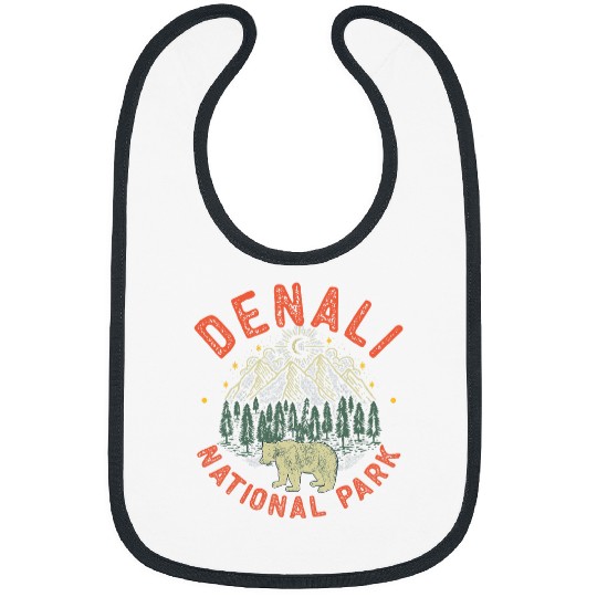 Bear Pet Denali National Park US Alaska Nature reserve Denali Bear 2 Bibs