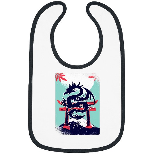 Dragon Pet Japanese Dragon Japan Bibs