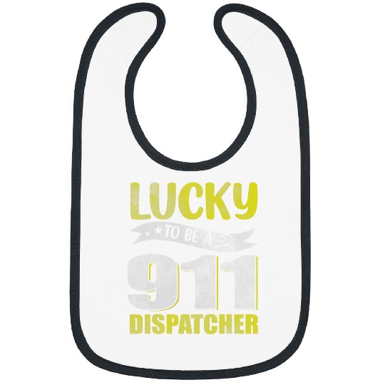 911 Dispatcher For Police and Ambulance Dispatcher 12 Bibs