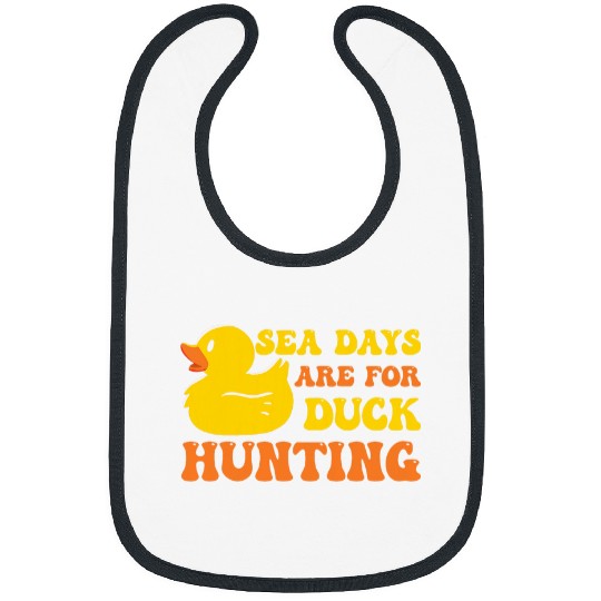 Duck Pet Cruising Sea Days Are For Duck Hunting Rubber Duck Cruise 6 Bibs