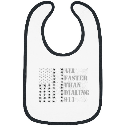 All Faster Than Dialing 911 1 Bibs