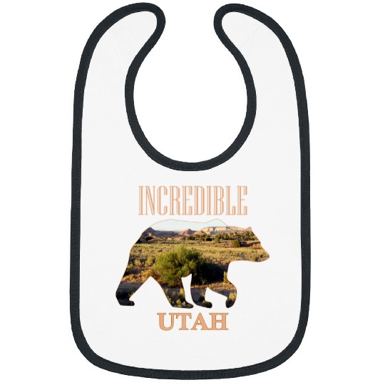Bear Pet Bear Silhouette Incredible Utah Escalante Wilderness 1 Bibs