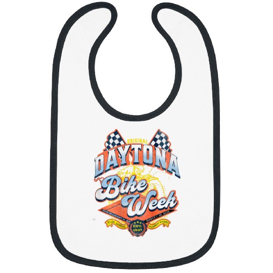 2024 DAYTONA BEACH BIKE WEEK vintages RALLY ART ON BACK Bibs
