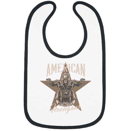 American Motorcycles Bobber Motorcycle Bike Chopper Biker Bibs