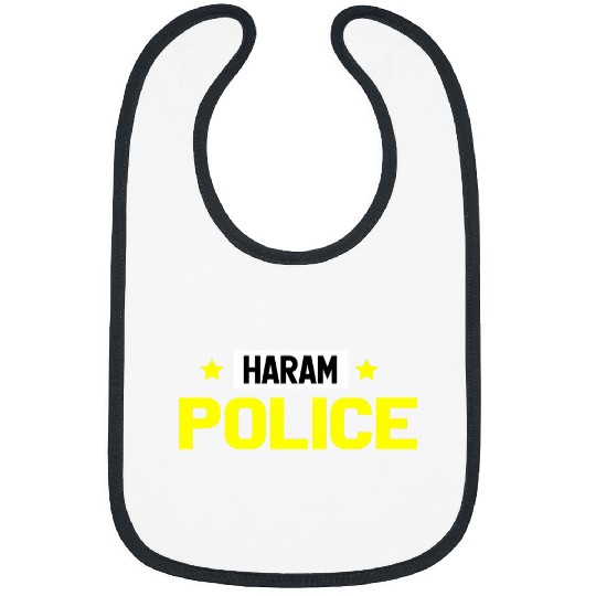 Haram Police Funny Muslim Islam Bibs