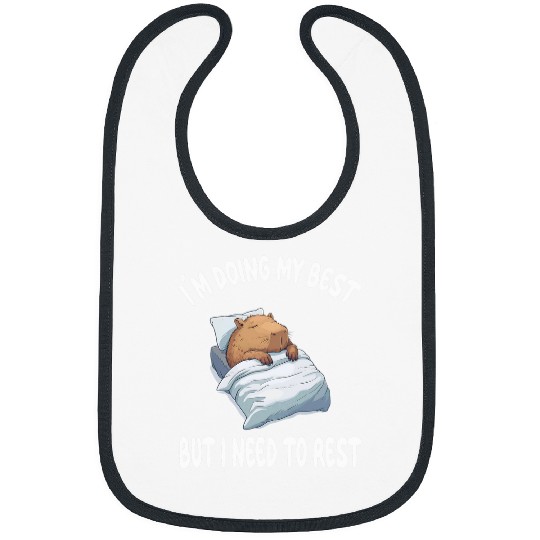 capybaras Pet Official Sleep Pajamas Nightgown 3 Bibs