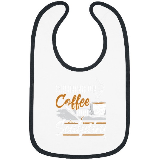 Coffee Fun CF Coffee Running On Coffee And Sculpting Bibs