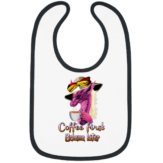 Coffee Fun OK But First Coffee Schemes Later caffeines Coffee Queen Bibs