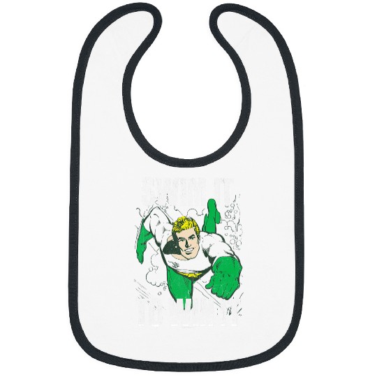 Aquaman Swim It Bibs
