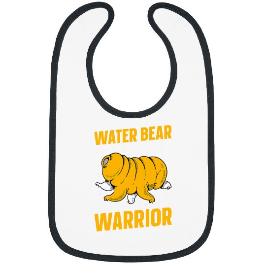 Bear Pet Water Bear Warrior Design for a Tardigrade Lover Bibs