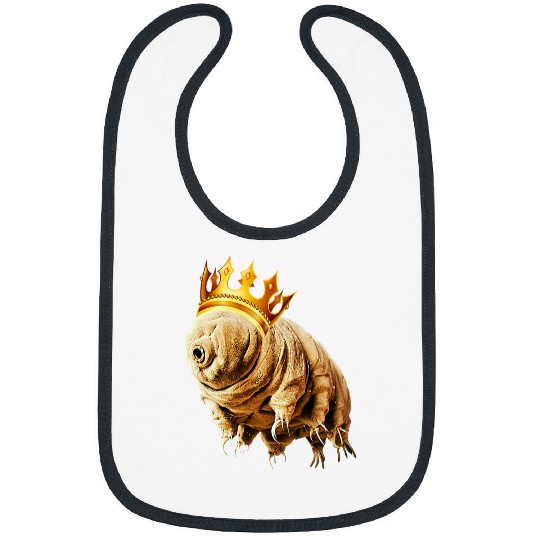Bear Pet Teacher Job King Tardigrade Funny Water Bear Biologist Bibs