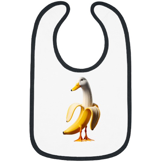 Duck Pet banana duck 1 9 Bibs