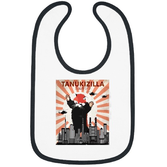Panda Pet Rare Tanukizilla Clumsiest Kaiju Saves Tokyo Red Panda Bibs