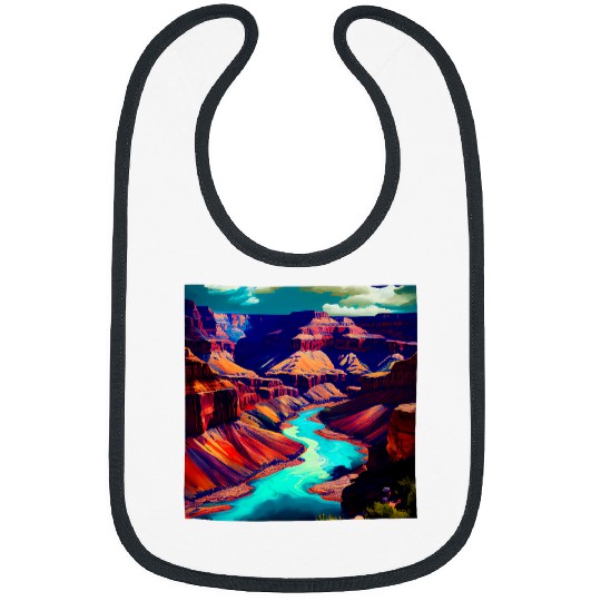Grand Canyon Liquid Color Graphic Bibs