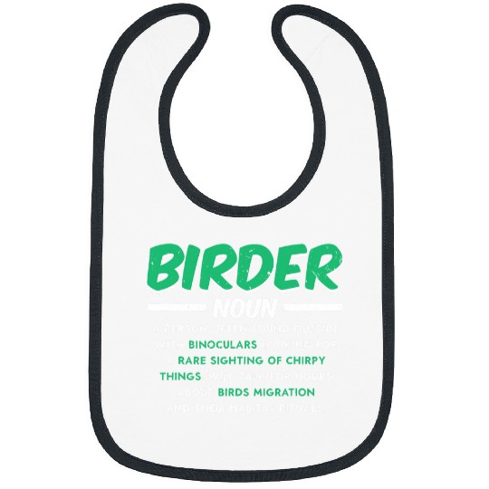 Bird Lover Birding Birdwatching Ornithology Birder Bibs