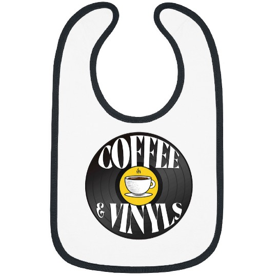 Coffee Fun Vinyl Record Collector Coffee And Vinyls Bibs