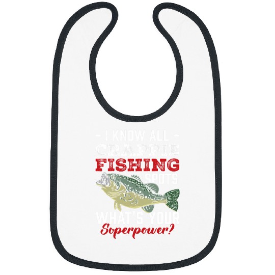 Fishing Rod and Reel Combo Crappie Fishing Fisherman Bibs