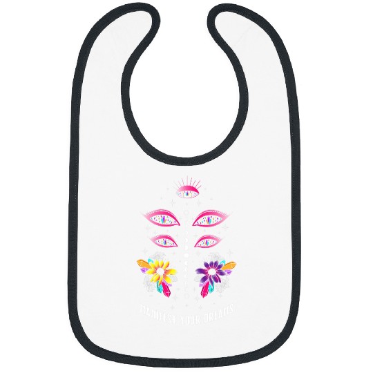 Manifest Your Dreams Fortune Teller Psychic Crystals Bibs