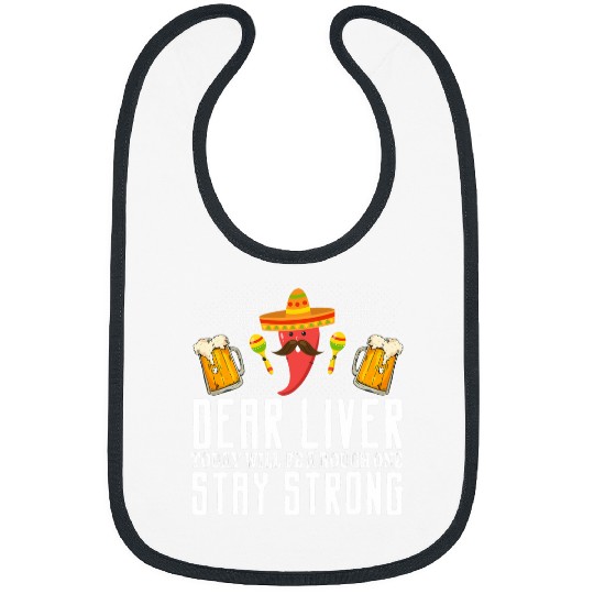Beer Fun Cinco de Mayo Beer Sugar Skull Mexican Fiesta Drinking Party Bibs