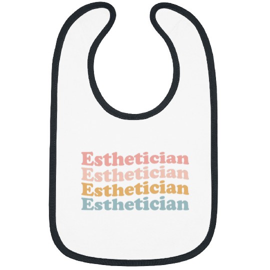 OgV7 Retro Esthetician Cosmetologist Cosmetology Beautician Bibs