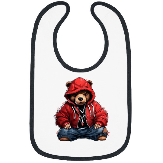 Bear Pet East Coast Gangsta Teddy Bear Apparel Urban Streetwear Bibs