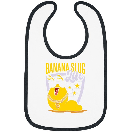 Banana Slug Life Bibs