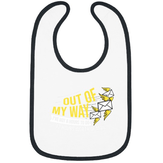 Postal Service Mailman US Postman Worker Bibs