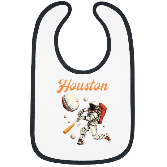Retro vintages Houston Texas Baseball Astronaut Crush City Bibs