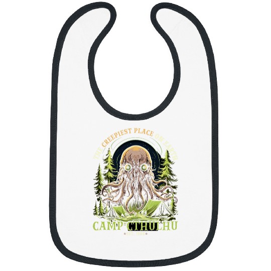 Camp Cthulhu Cosmic Horror Camping Cthulhu 9 Bibs