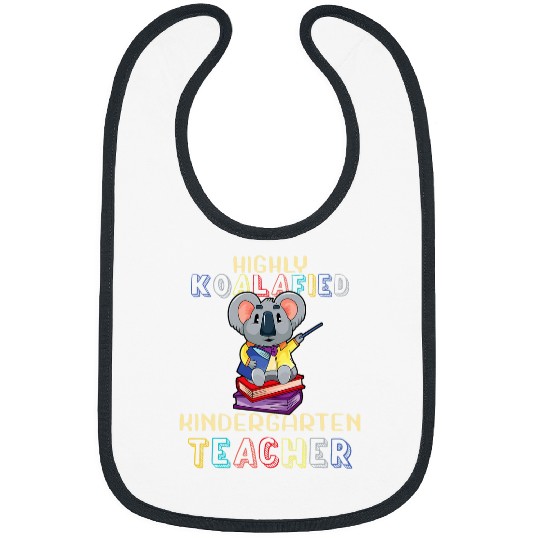 Koala Pet Kindergarten Teacher Back To School Koala Bear 3 Bibs
