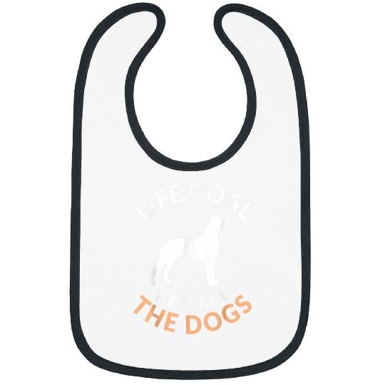 Life Goal Pet All The Dogs Military Police Doberman Bibs