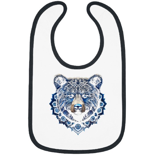 Bear Pet Bear Animal Graphic Artwork Bear Bibs