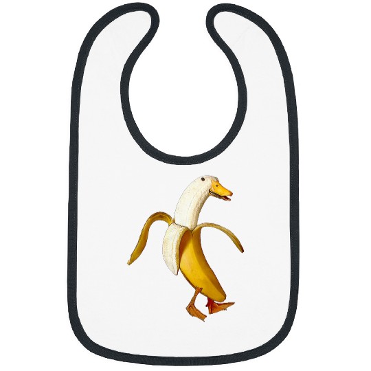 Duck Pet Banana Goose Duck A Funny Animal Bibs