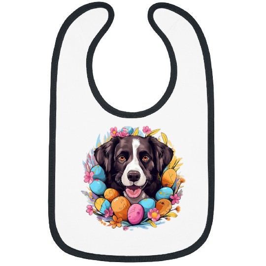 Funny hidden Easter Eggs for Pets Dogs and Cats Lovers Bibs