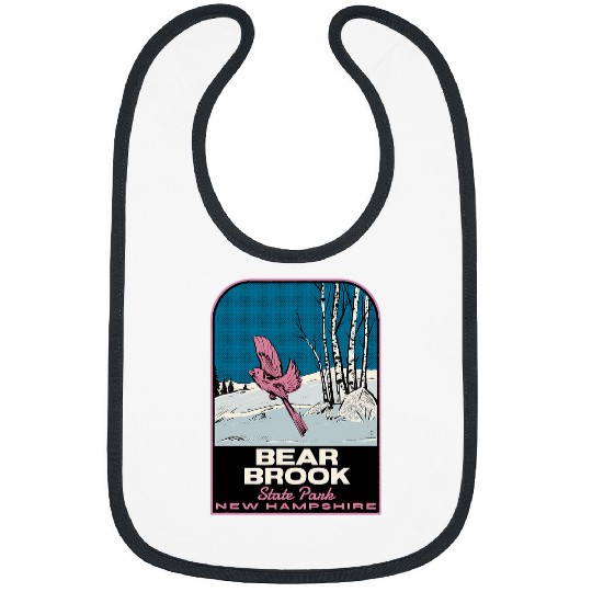 Bear Pet Bear Brook State Park New Hampshire vintages Travel Bibs
