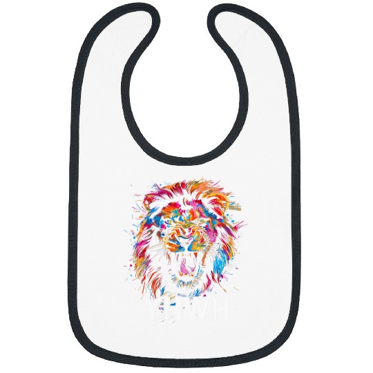 Lion Pet Hebrew Israelite Lion Of Judah Tribe YHWH Jew Jewish Yah Bibs