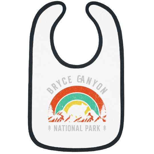 Bryce Canyon National Park Retro Sunset vintages 1 Bibs