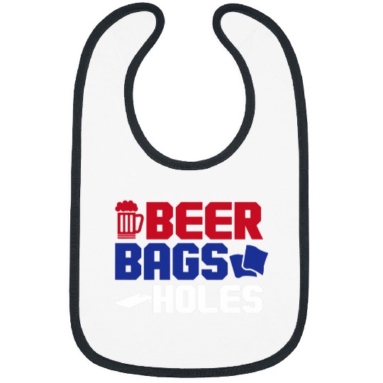 Beer Fun Beer Bags Boards Fourth Of July American Cornhole 2 Bibs