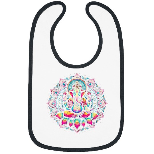 Elephant Pet Ganesh Symbol Yoga Hindu Elephant God Ganesha Puja 23 Bibs