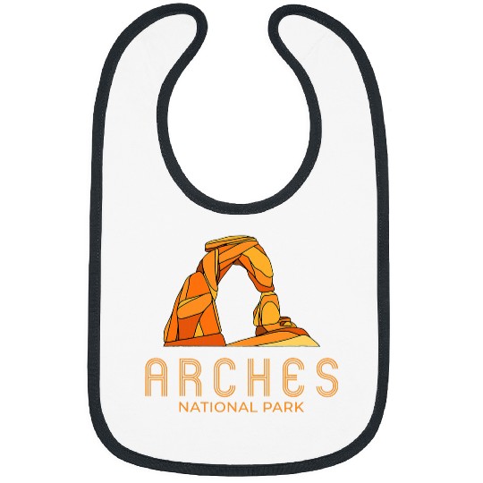 Arches National Park Moab Utah 1929 Delicate Arch Abstract Bibs