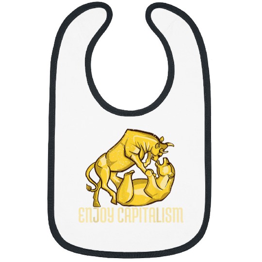 Bear Pet Enjoy Capitalism Bull Bear Fight Purse Animals Stocks Bibs