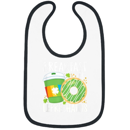 Coffee Fun St Patrick s Day Funny Breakfast of Leprechauns Coffee Bibs