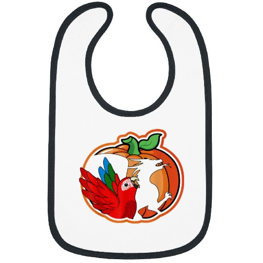 Dragon Pet Pumpkin Parrot Dragon Shadow I Greenwinged Macaw Bibs